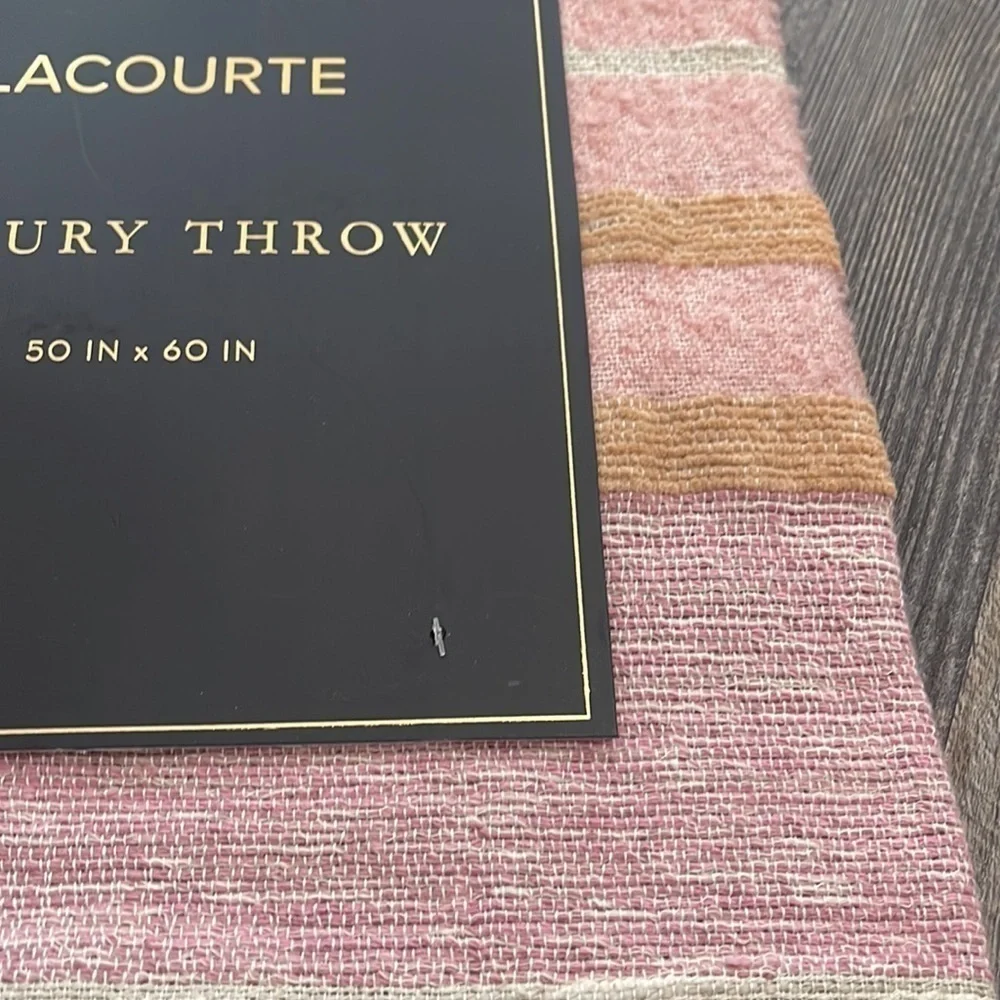 Lacourte hand made blanket